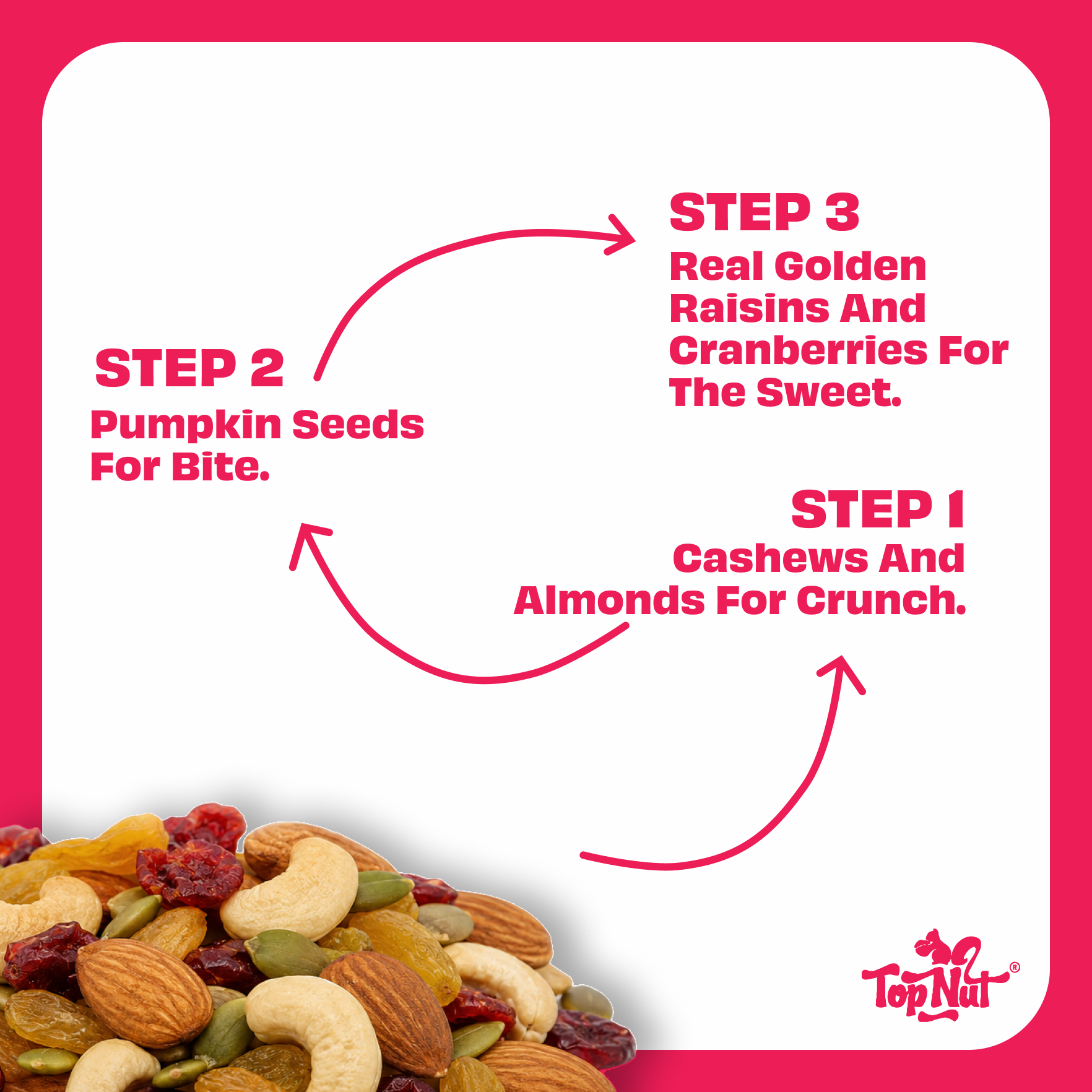 Very Berry Nut Mix 30g