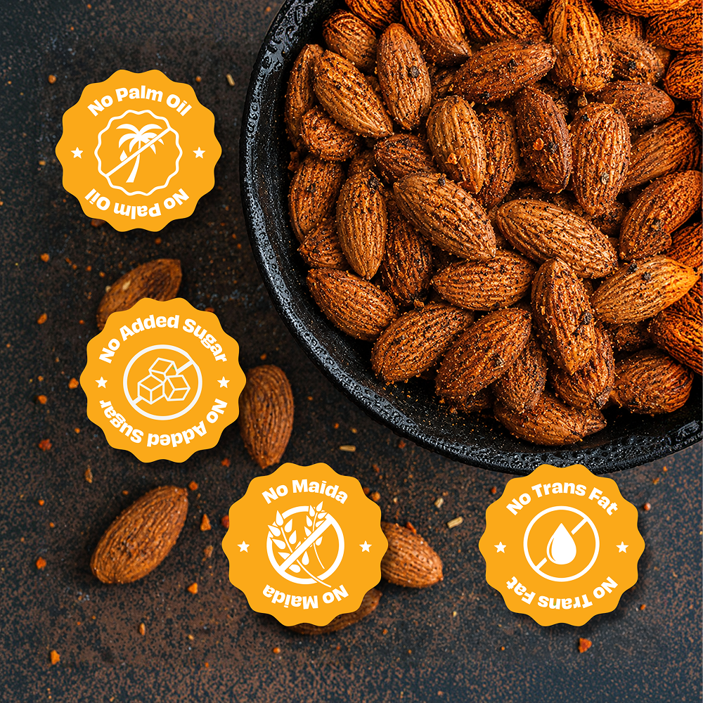 Smoked BBQ Almonds 30g