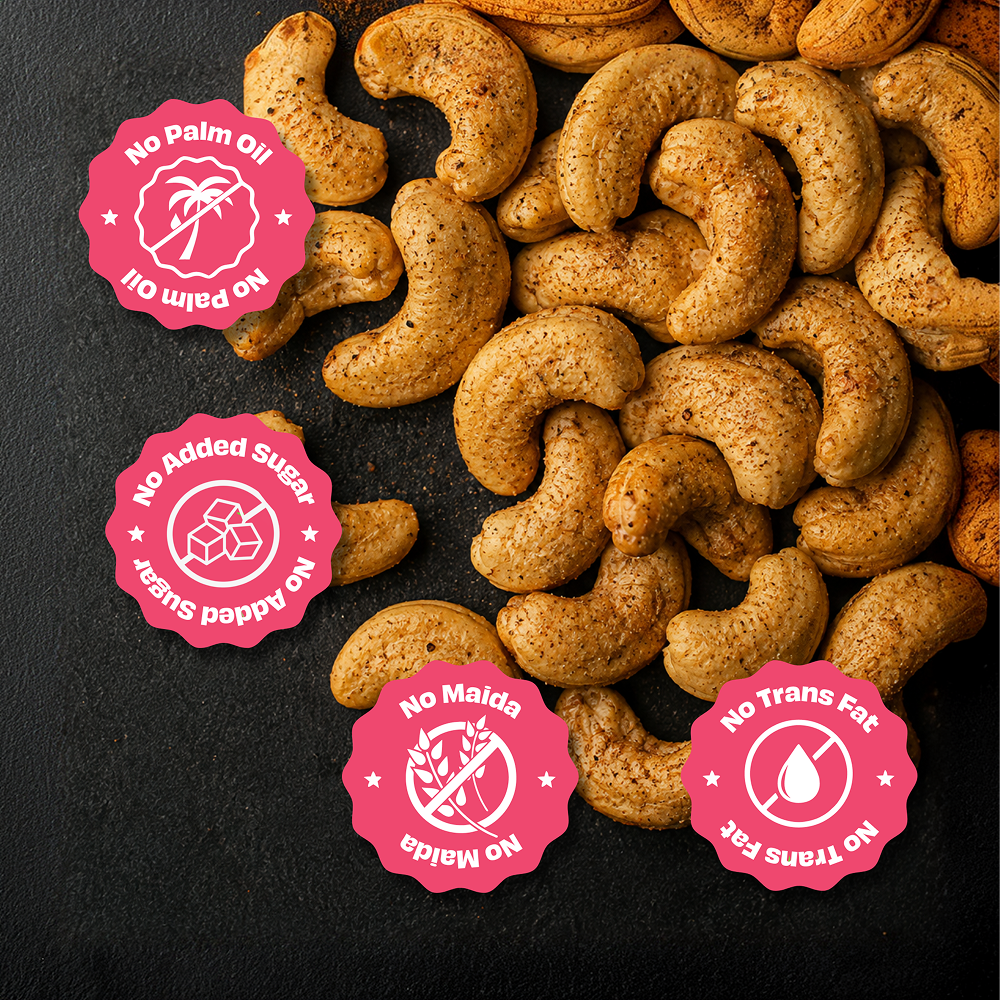 Himalayan Pink Salted Cashews