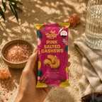 Himalayan Pink Salted Cashews 30g