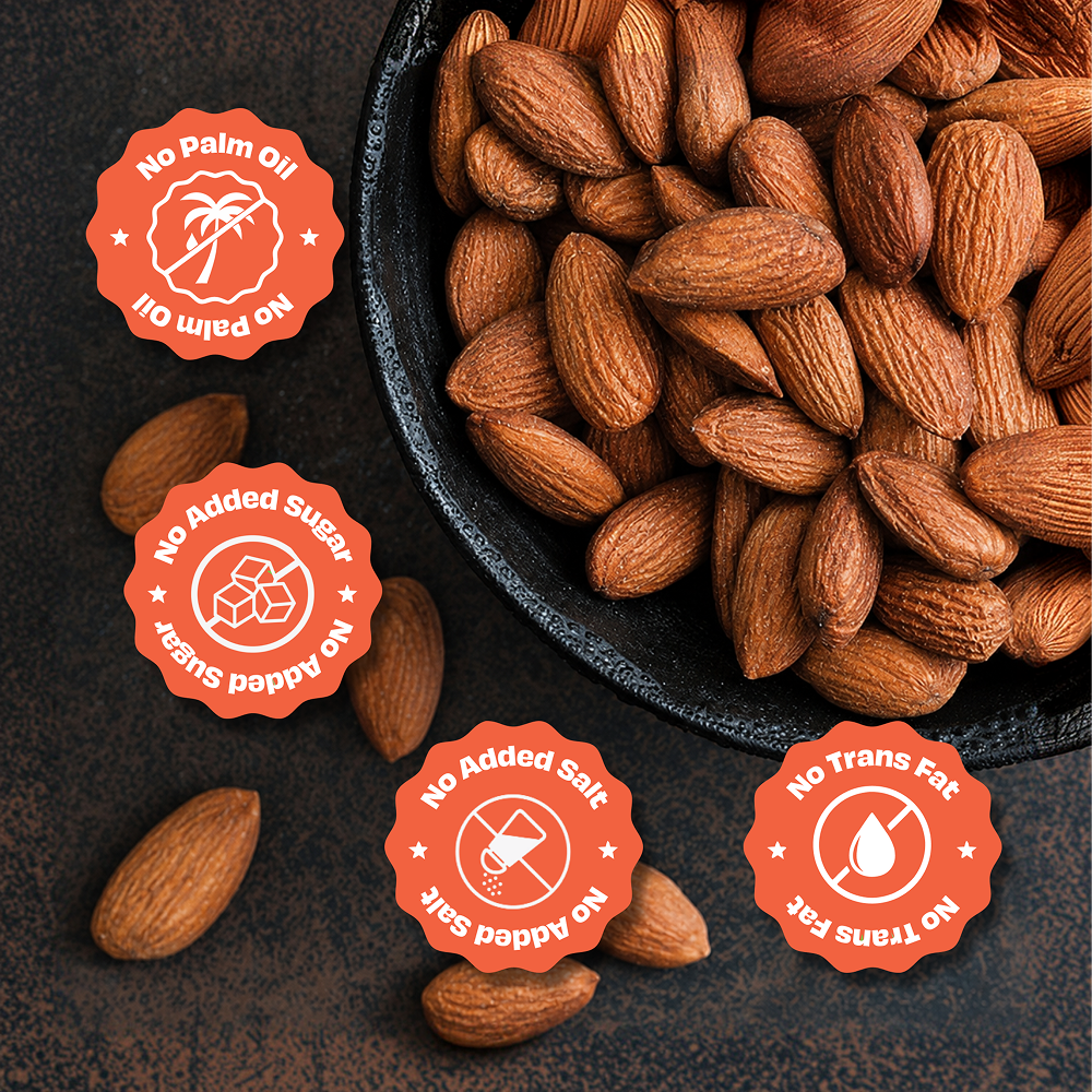 Dry Roasted Almonds