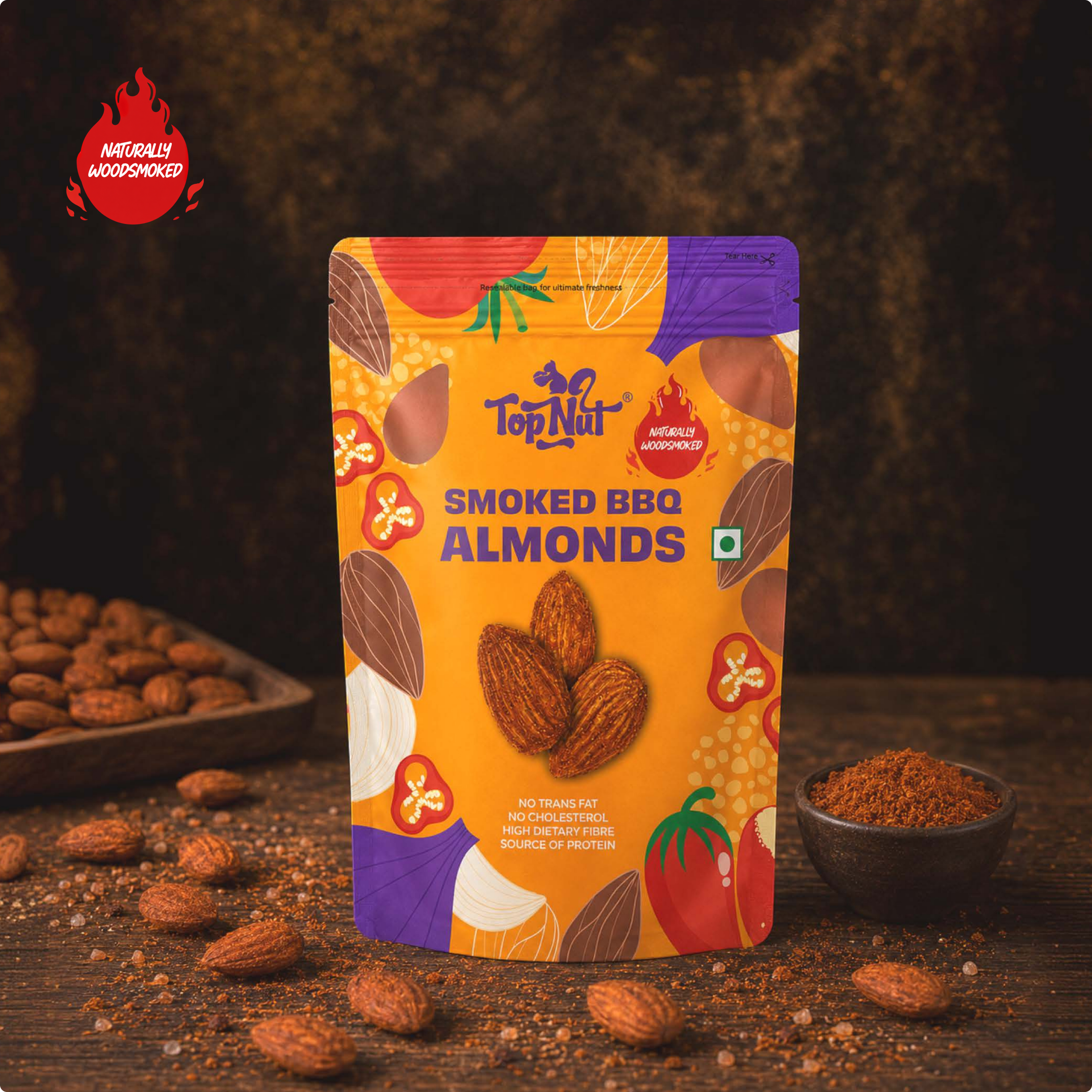 Assorted Flavoured Nuts Hamper (Pack of 4)