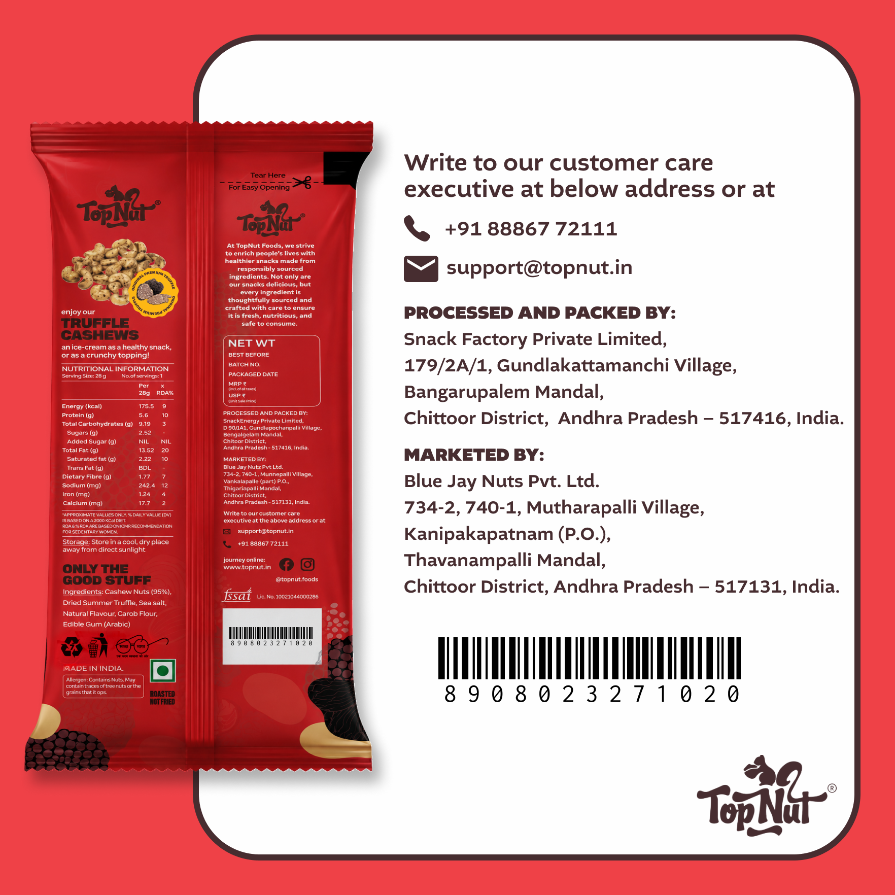 Truffle Cashews 30g