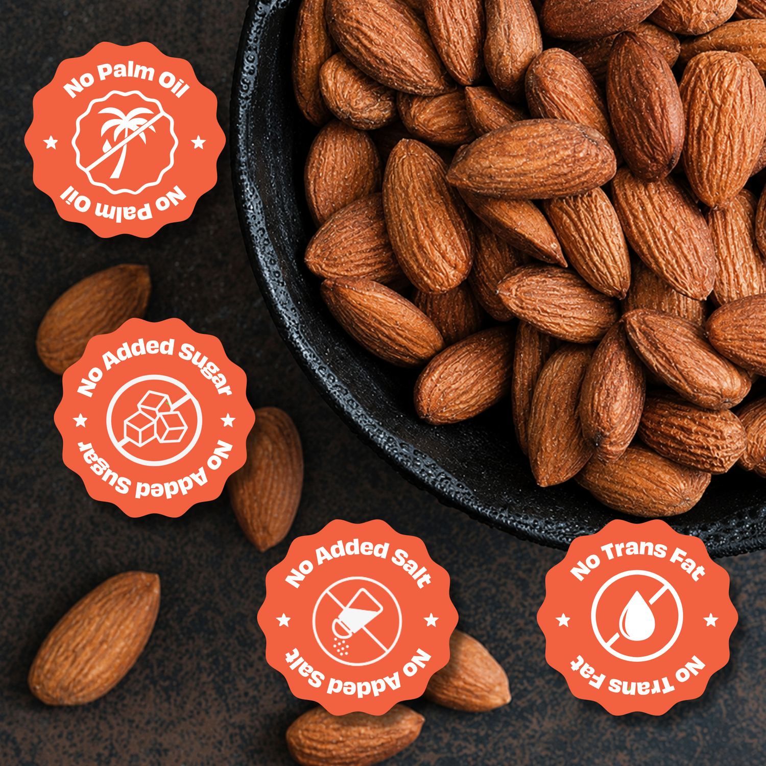 Dry Roasted Almonds