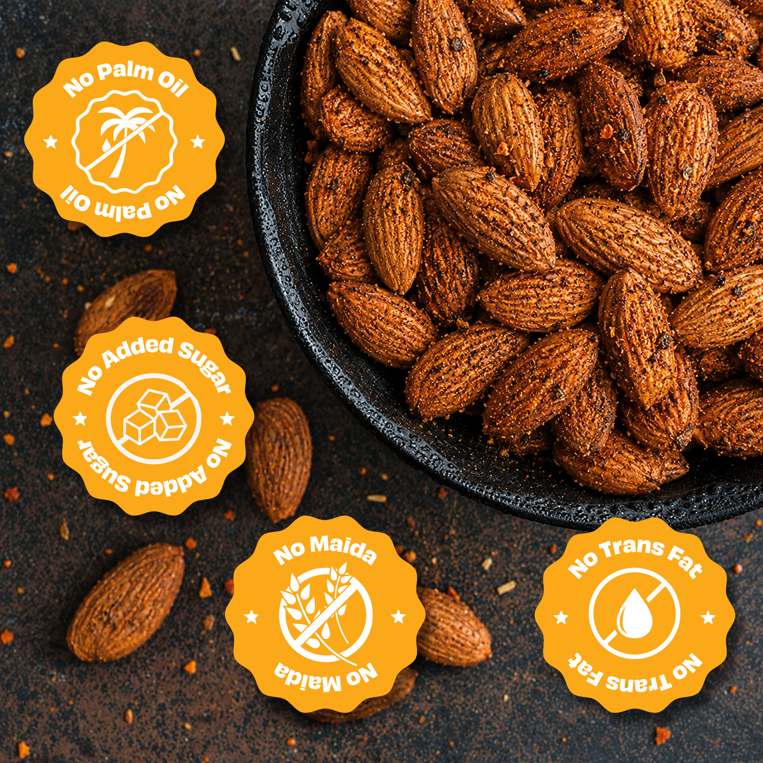 Smoked BBQ Almonds 30g