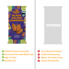Black Salted Almonds 30g