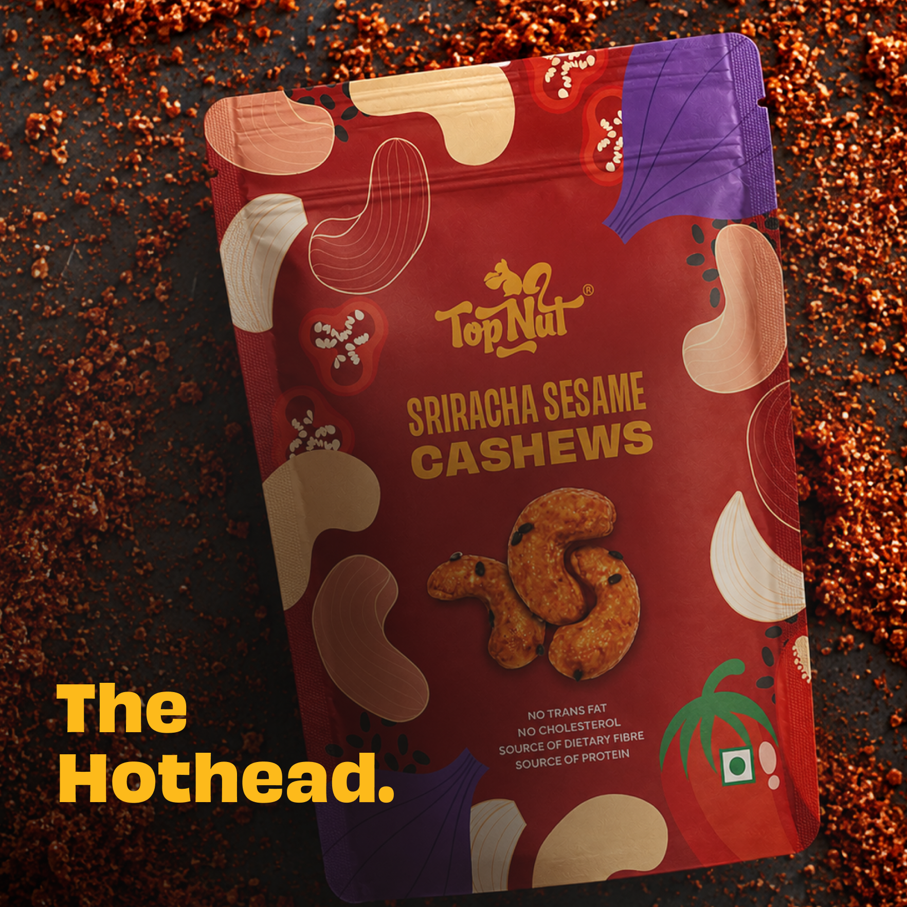 Sriracha Sesame Cashews