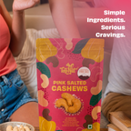Himalayan Pink Salted Cashews