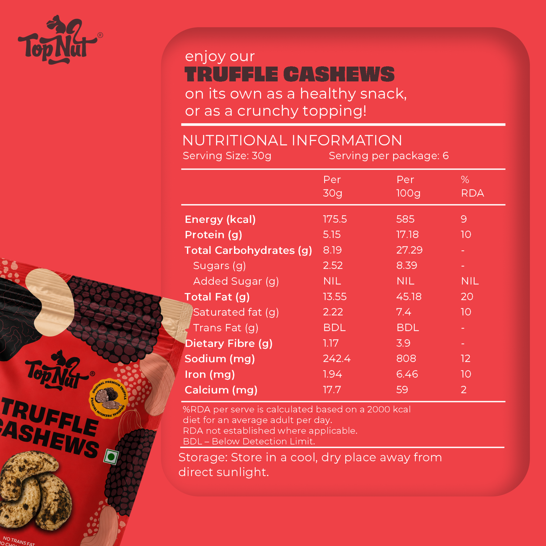 Truffle Cashews