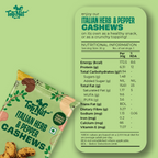 Italian Herb & Pepper Cashews 30g